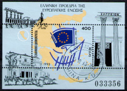 GREECE 1993 - M/S Used - Used Stamps