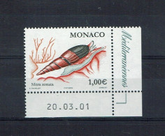 MONACO 2002 Y&T N° 2329 Coin Daté NEUF** - Ongebruikt