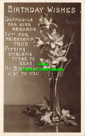 R590022 Birthday Wishes. Daffodils Fro Kind Regards. Valentine X. L. Series. RP. - Welt