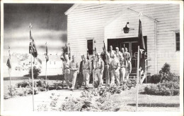 11807379 Burlington_New_Jersey US Army Leaving The Chapel Fort Dix Gruppenfoto - Other & Unclassified