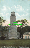R590088 Cumberland Head Light House. Lake Champlain. Hugh C. Leighton. 1910 - Welt