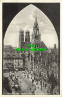 R590092 Munchen. Marienplatz. Rathaus U. Frauenkirche. H. U. M. Wutz. Nr. 10. 19 - World