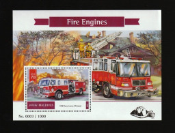 WW14421- MALDIVAS 1998- MNH (BOMBEIROS) - Camions