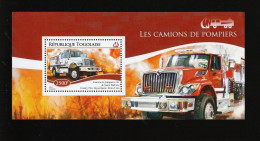 WW14423- TOGO 2014- MNH (BOMBEIROS) - Camion