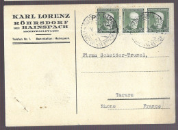 Lot De 4 Cartes Postales De L'entreprise Karl Lorenz, Située à Röhrsdorf Bei Bainspach (GF3942) - Storia Postale