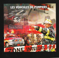 WW14425- REP. CENTRO AFRICANA 2015- MNH (BOMBEIROS) - Helicopters