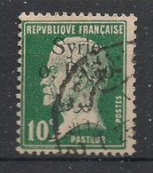 SYRIE - 1924-25 - N°YT. 143 - Type Pasteur 0,50pi Sur 10c Vert - Oblitéré / Used - Oblitérés