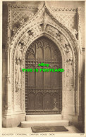 R590209 Rochester Cathedral. Chapter House Door. Photochrom - World