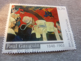 Paul Gauguin (1848-1903) Vision Après Le Sermon - 6f.70 - Yt 3207 - Multicolore - Oblitéré - Année 1998 - - Oblitérés