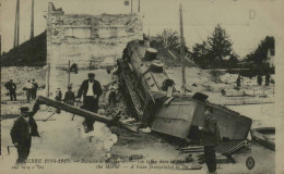 Guerre 1914-1918 - Bataille De La Marne Un Train Dans La Marne - Oorlog 1914-18