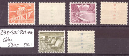 TIMBRES AUTOMATE AVEC NUMEROS AU DOS - No 298-305 RM **  ( SANS CHARNIERE )  - COTE: 530.- - Coil Stamps