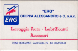 Calendarietto - ERG - Crippa Alessandro - Bergamo - Anno 1998 - Tamaño Pequeño : 1991-00