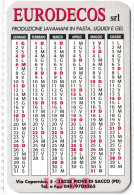 Calendarietto - Eurodecos - Piove Di Sacco - Anno 1997 - Tamaño Pequeño : 1991-00