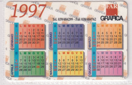 Calendarietto - Far - Grafica - Anno 1997 - Kleinformat : 1991-00