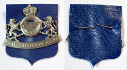 Militaria-BE-terre-insigne_QMT Quartier Maître Et Transport_argent_victoria Alo_1951-1970_D_21-14-1 - Armée De Terre