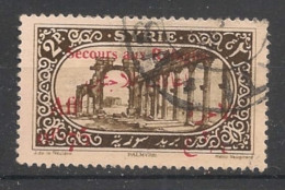 SYRIE - 1926 - N°YT. 173 - Réfugiés 0pi75 Sur 2pi - Oblitéré / Used - Used Stamps