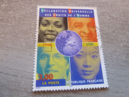 Déclaration Universelle Des Droits De L'Homme - 3f. - Yt 3208 - Multicolore - Oblitéré - Année 1998 - - Oblitérés