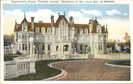 11807032 Ontario Canada Government House  - Unclassified