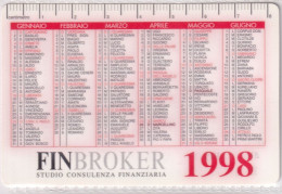 Calendarietto - Fin Broker - Carpi - Anno 1997 - Tamaño Pequeño : 1991-00