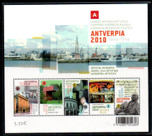 BELGIUM - 2009 - ANTWERP EXHIBITION  SOUVENIR SHEET MIN1T NEVER HINGED  , SG CAT £35 - Ungebraucht