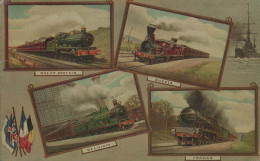 Belgian, British, French Aus Russian Trains 1914 - Eisenbahnen