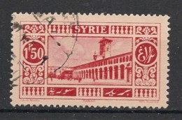 SYRIE - 1925 - N°YT. 160 - Damas 1pi50 Rouge - Oblitéré / Used - Used Stamps