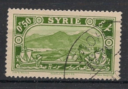 SYRIE - 1925 - N°YT. 156 - Alexandrite 0pi50 Vert - Oblitéré / Used - Used Stamps