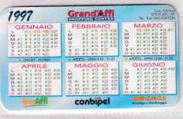 Calendarietto - Grand'affi - Shopping Center - Affi - Verona - Anno 1997 - Tamaño Pequeño : 1991-00