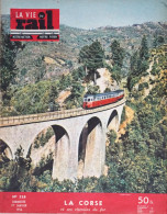 Vie Du Rail 528 1 Janvier 1956 Corse Ciment Australie Allemagne URSS Ceinture Paris Packard - Eisenbahnen & Bahnwesen