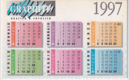 Calendarietto - Graphite - Anno 1997 - Kleinformat : 1991-00