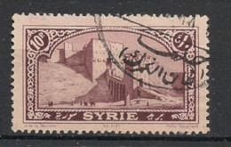 SYRIE - 1925 - N°YT. 165 - Alep 10pi Brun - Oblitéré / Used - Used Stamps