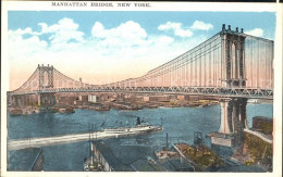 11806809 New_York_City Manhattan Bridge - Andere & Zonder Classificatie