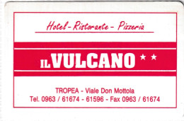 Calendarietto - Hotel - Ristorante - Pizzeria - Il Vulcano - Tropea - Anno 1998 - Petit Format : 1991-00