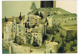 L-3257  CLERVAUX : Maquettes De Vieux Chateaux - Chateau De Beaufort - Clervaux