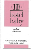 Calendarietto - Hotel Baby - Caserta - Anno 1997 - Formato Piccolo : 1991-00