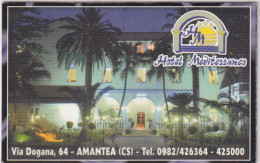 Calendarietto - Hotel Mediterraneo - Amantea - Cosenza - Anno 1998 - Tamaño Pequeño : 1991-00