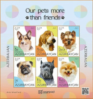 Azerbaijan  2023 . Our Pets More Than Friends. Dogs. S/S Of 6v. - Azerbaiján