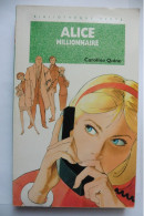 Livre Alice Millionnaire Par Caroline Quine 1995 Bibliothèque Verte - Tome RARE ! - Biblioteca Verde