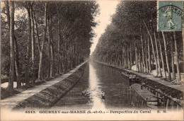 S16409 Cpa 93 Gournay Sur Marne - Perspective Du Canal - Gournay Sur Marne