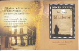 2020 Uruguay Ducasse Maldoror Literature Souvenir Sheet MNH - Uruguay