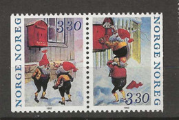 1992 MNH Norway, Mi 1112-13 Postfris** - Nuovi