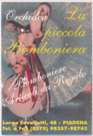 Calendarietto - La Piccola Bomboniera - Piadena - Anno 1998 - Tamaño Pequeño : 1991-00