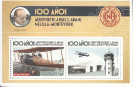 2020 Uruguay F.A.I. First Flight Anniversary Aviation Souvenir Sheet MNH - Uruguay