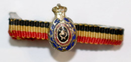 Médaille-BE-051-II_fixe Ruban_médaille Travail_2eme Classe_médaillon_21-08 - Belgique