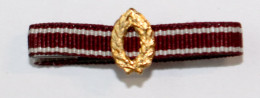 Médaille-BE-011A_fixe Ruban_Ordre De La Couronne_Palmes Or_21-08 - Bélgica