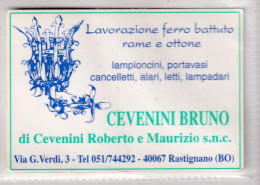 Calendarietto - Lavorazione Ferro Battuto - Rastignano - Anno 1998 - Tamaño Pequeño : 1991-00