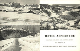 11779188 Hasliberg Hohfluh Panorama Skipiste Hotel Alpenruhe Hasliberg Hohfluh - Andere & Zonder Classificatie