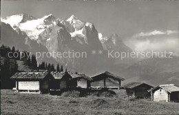 11779173 Meiringen Hasliberg Maegisalp Mit Wetterhorngruppe Und Eiger Meiringen  - Other & Unclassified