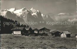 11779168 Meiringen Hasliberg Maegisalp Mit Wetterhorngruppe Und Eiger Meiringen  - Andere & Zonder Classificatie