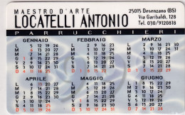 Calendarietto - Maestro D'arte - Locatelli Antonio - Desenzano - Anno 1998 - Petit Format : 1991-00